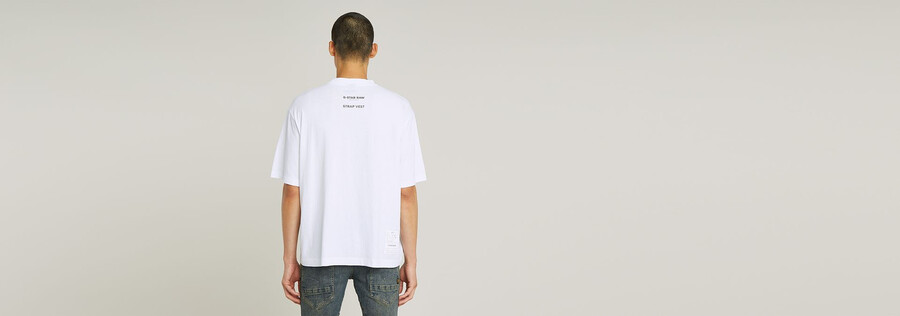 archive print boxy t-shirt