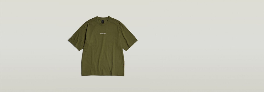 center chest boxy t-shirt