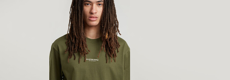 center chest boxy t-shirt