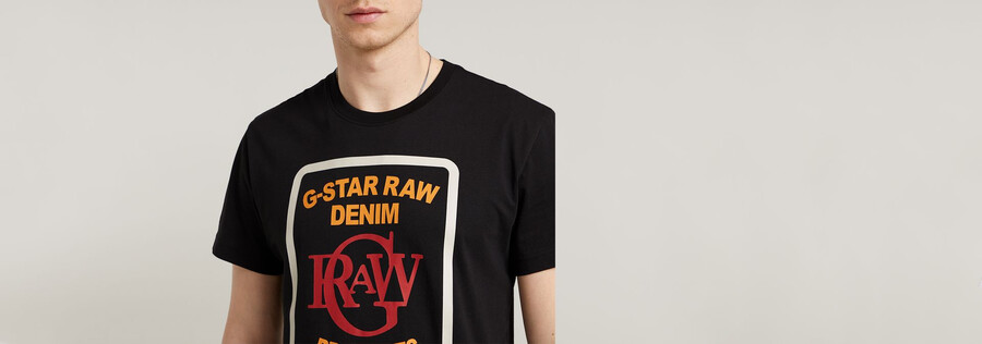 multicolor graphic t-shirt
