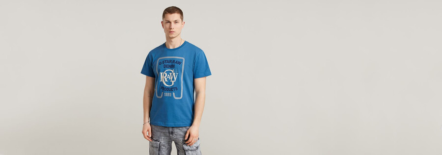 multicolor graphic t-shirt