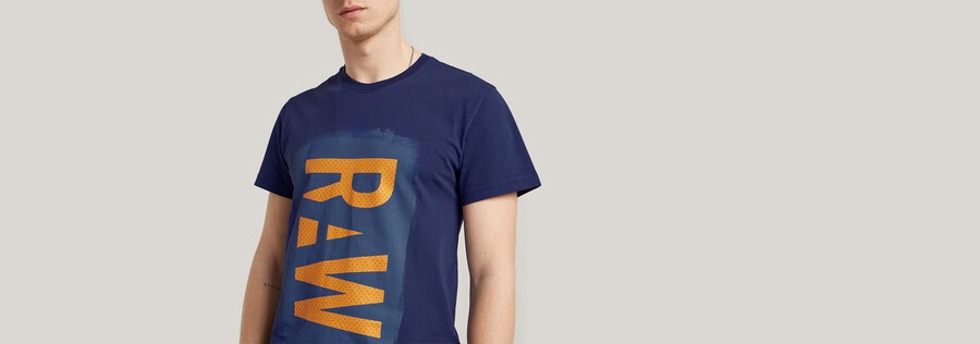 painted raw graphic t-shirt