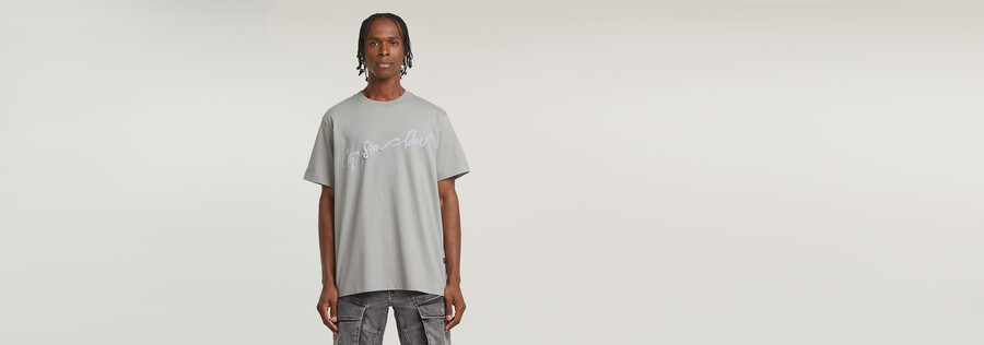 flock g-script loose t-shirt