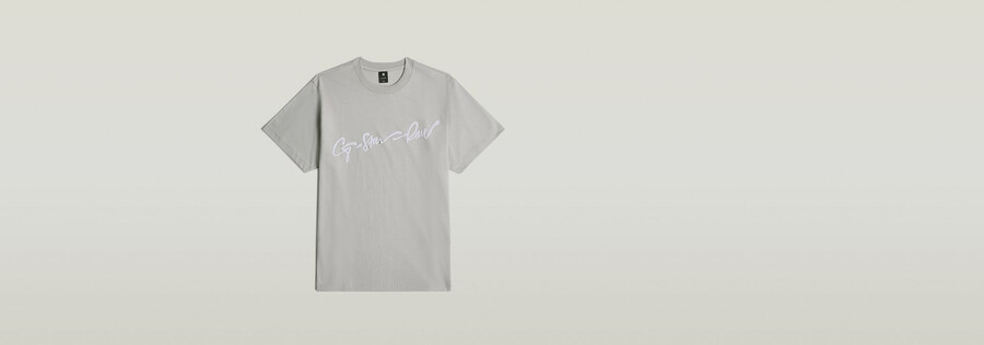 flock g-script loose t-shirt