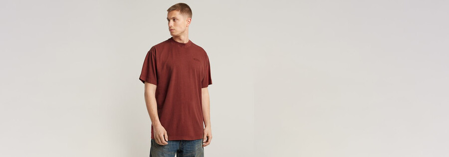 pigment dye loose t-shirt
