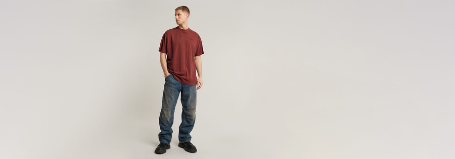 pigment dye loose t-shirt