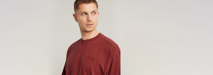 pigment dye loose t-shirt