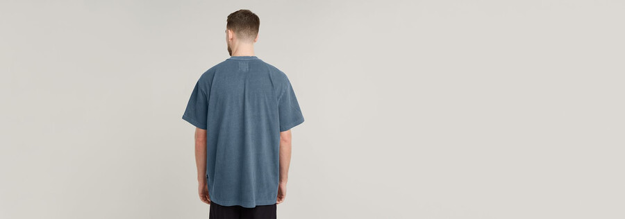 pigment dye loose t-shirt