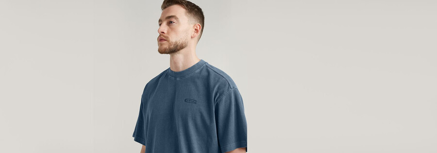 pigment dye loose t-shirt