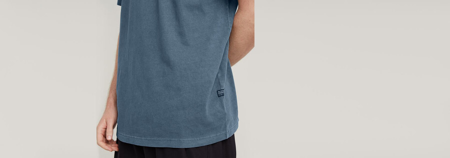 pigment dye loose t-shirt
