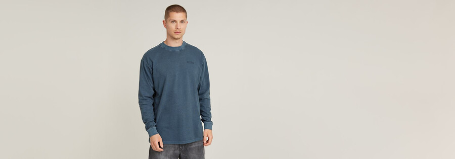 pigment dye loose t-shirt