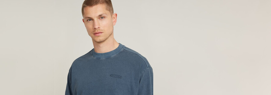 pigment dye loose t-shirt