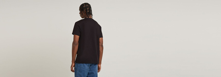 magazine print t-shirt