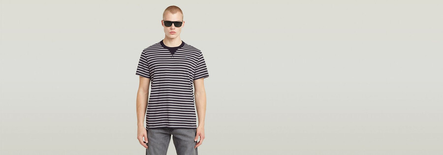 nifous stripe t-shirt