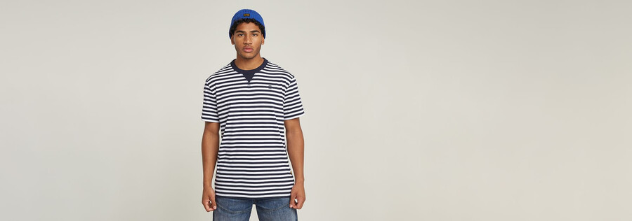 nifous stripe t-shirt