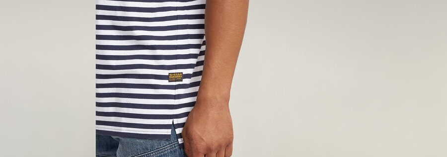 nifous stripe t-shirt