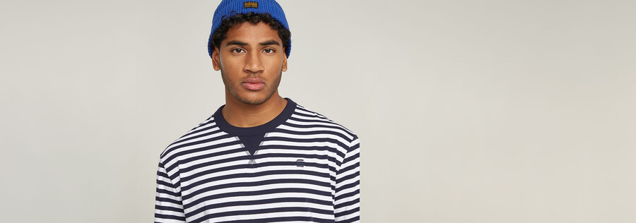 nifous stripe t-shirt