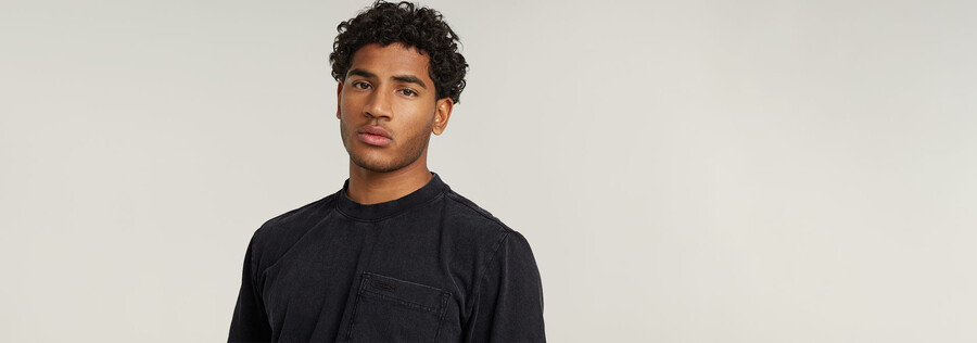 washed pocket t-shirt