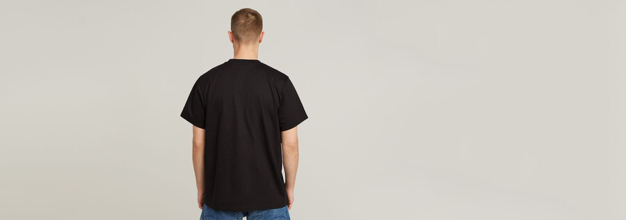 symbols print loose t-shirt