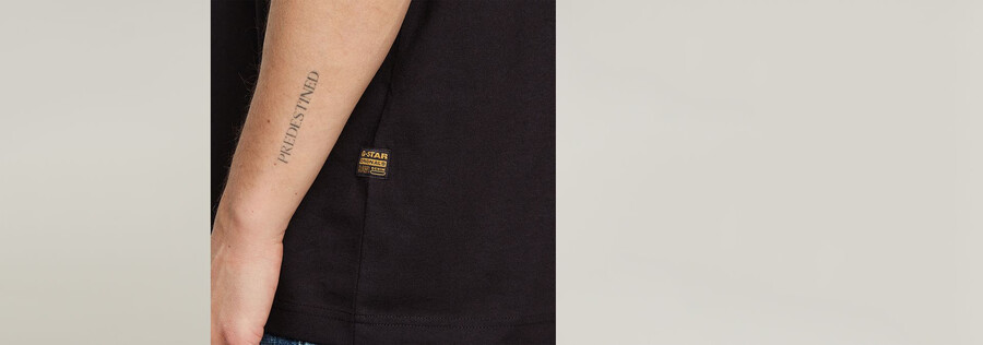 symbols print loose t-shirt