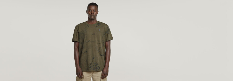 wash allover t-shirt