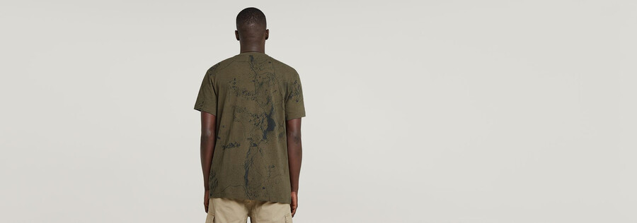 wash allover t-shirt