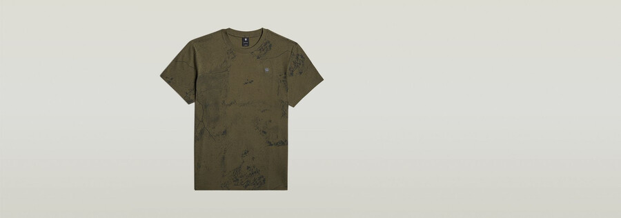 wash allover t-shirt