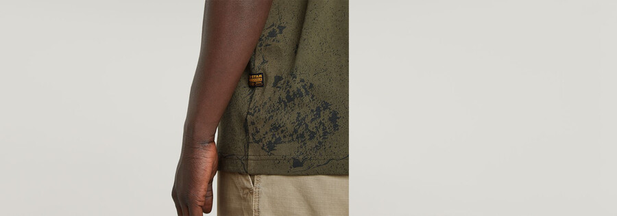 wash allover t-shirt