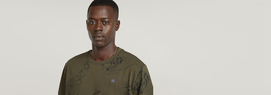 wash allover t-shirt