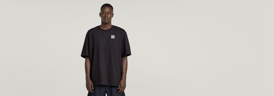 qr mini maxi boxy t-shirt