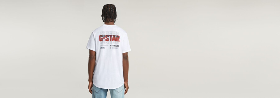 lash back graphic t-shirt
