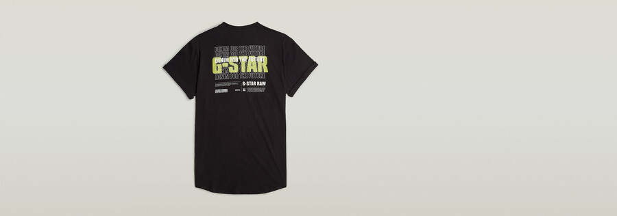 lash back graphic t-shirt