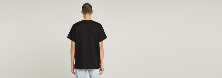 stairs graphic loose t-shirt