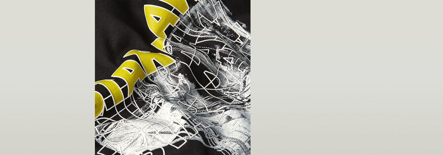 stairs graphic loose t-shirt