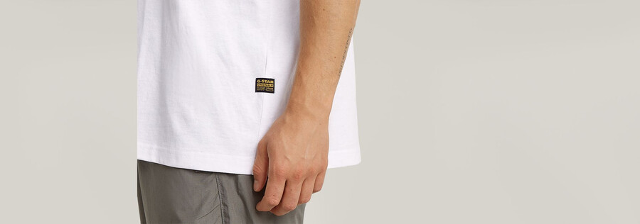 back graphic loose t-shirt