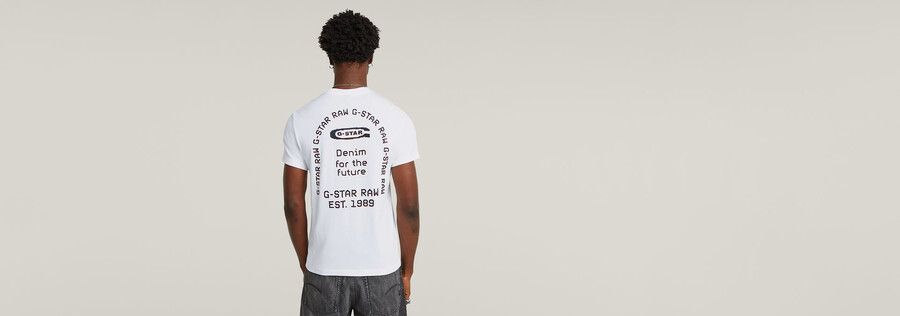 back graphic arch t-shirt