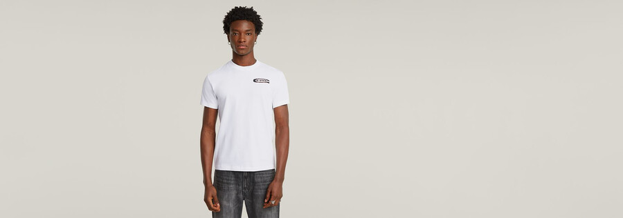 back graphic arch t-shirt