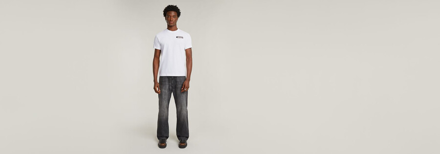 back graphic arch t-shirt
