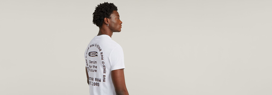 back graphic arch t-shirt
