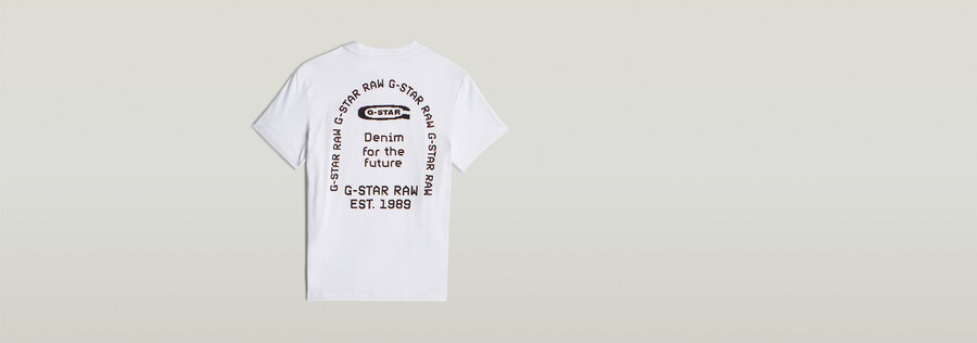 back graphic arch t-shirt