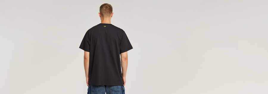 seam detail loose t-shirt