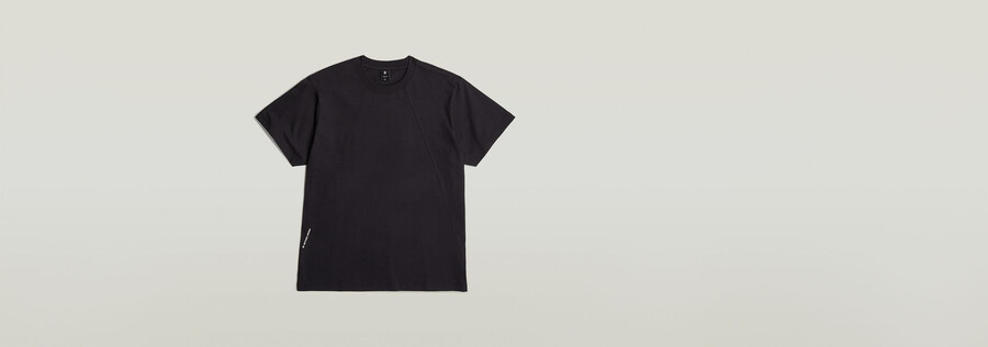 seam detail loose t-shirt
