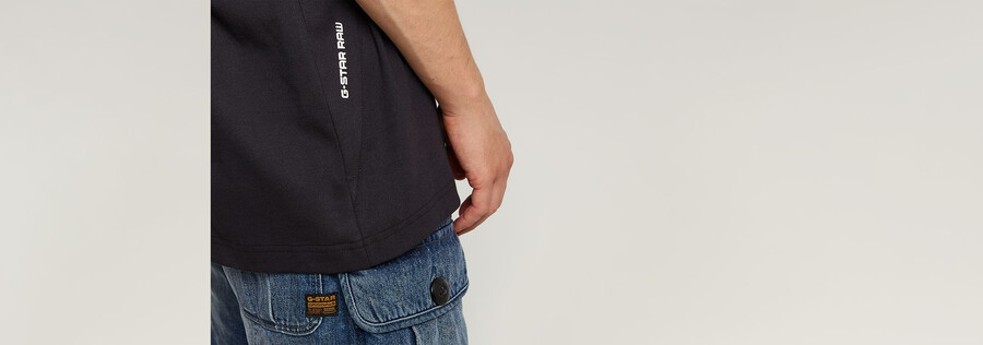 seam detail loose t-shirt
