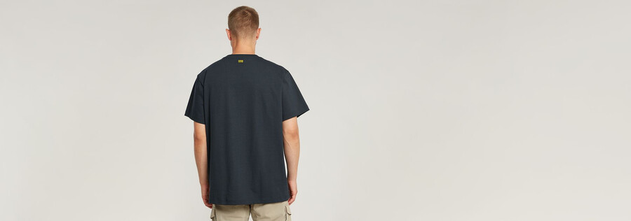 seam detail loose t-shirt
