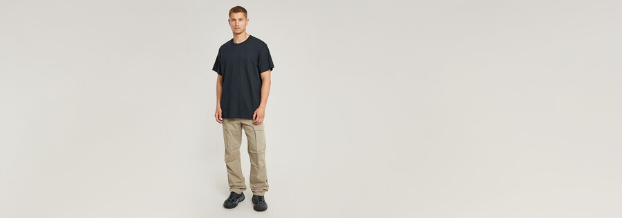 seam detail loose t-shirt