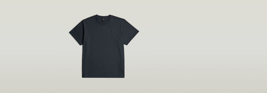 seam detail loose t-shirt