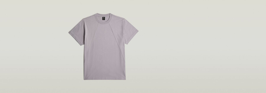 seam detail loose t-shirt