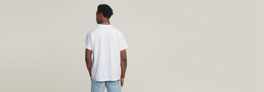 outdoor woven pocket loose t-shirt