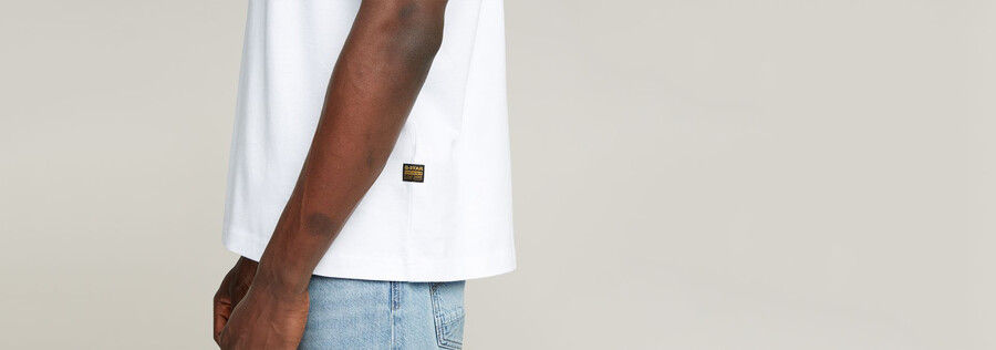 outdoor woven pocket loose t-shirt