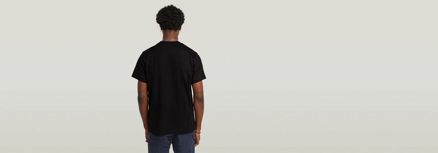 outdoor woven pocket loose t-shirt